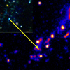 Galaxy IC 3418 falling into the Virgo cluster.