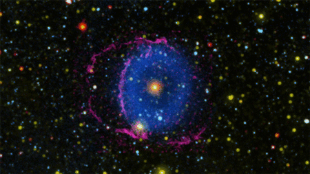 Blue Ring Nebula Geometry